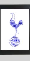 Personalised Spurs word ar