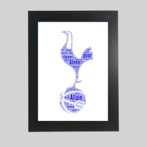 Personalised Spurs word ar