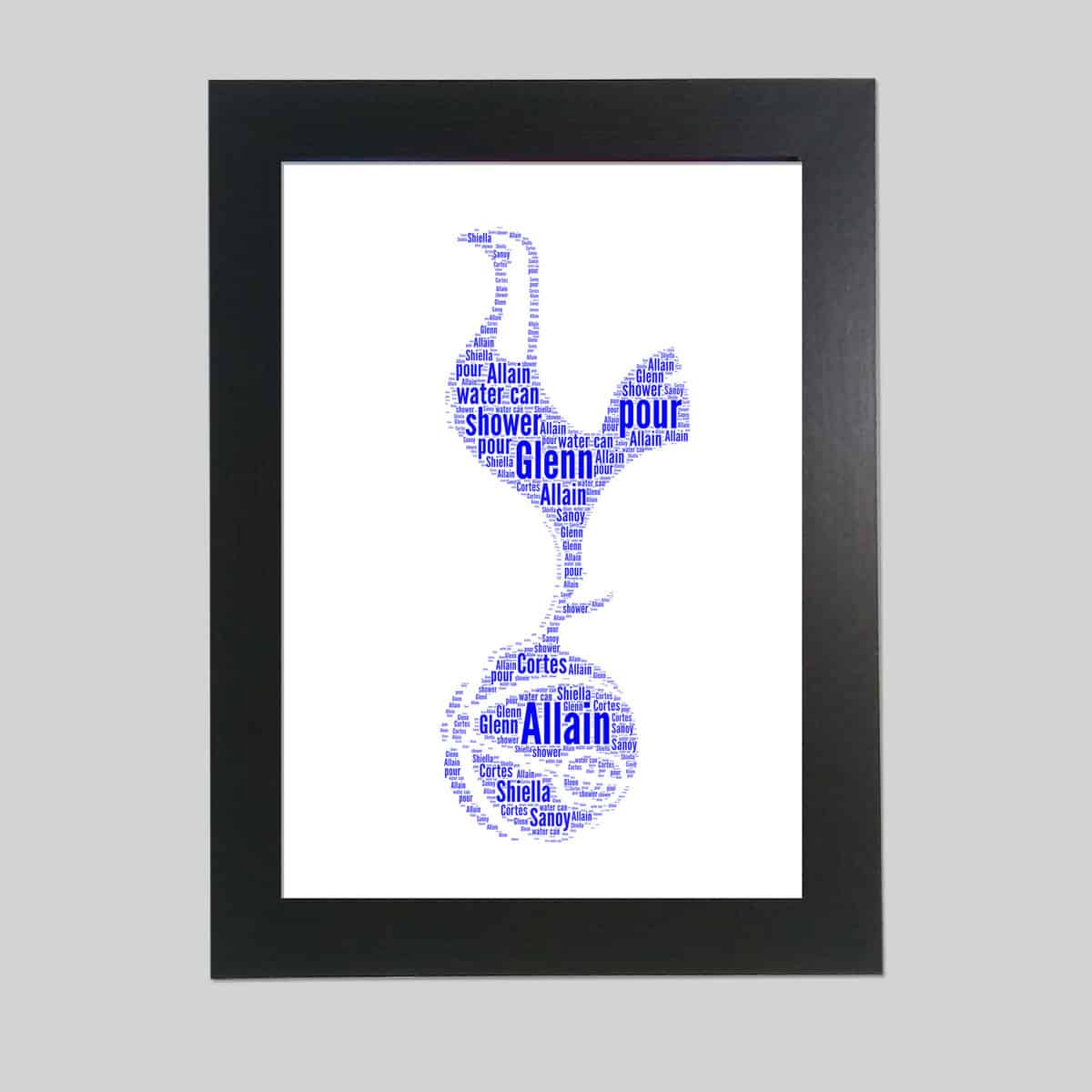 Personalised Spurs word ar