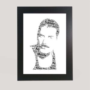 Freddie Mercury word art