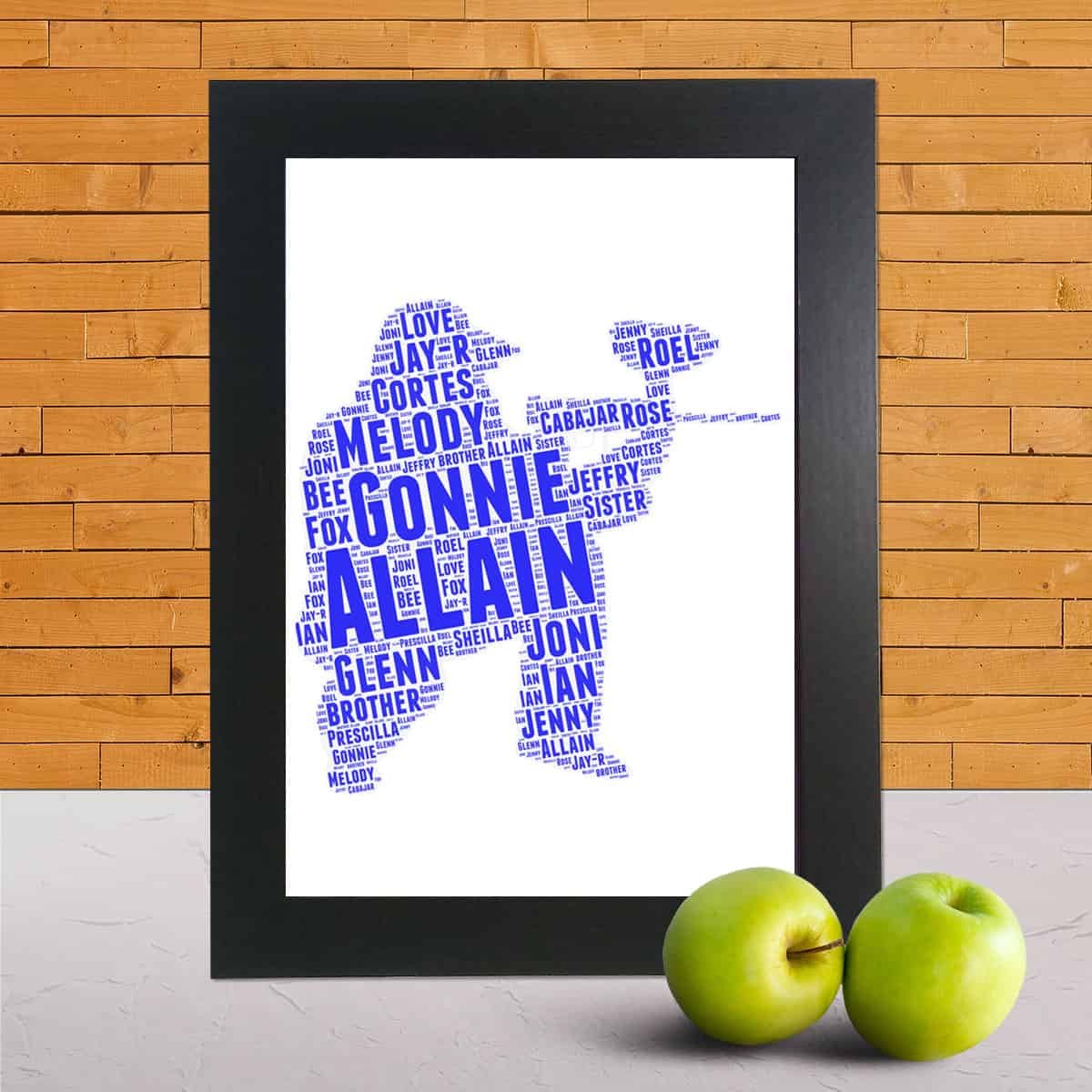 Word art print of a paintball