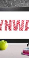 YNWA word art gift