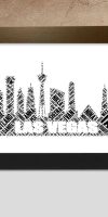 Las Vegas Custom Print – Personalised Word Art Design