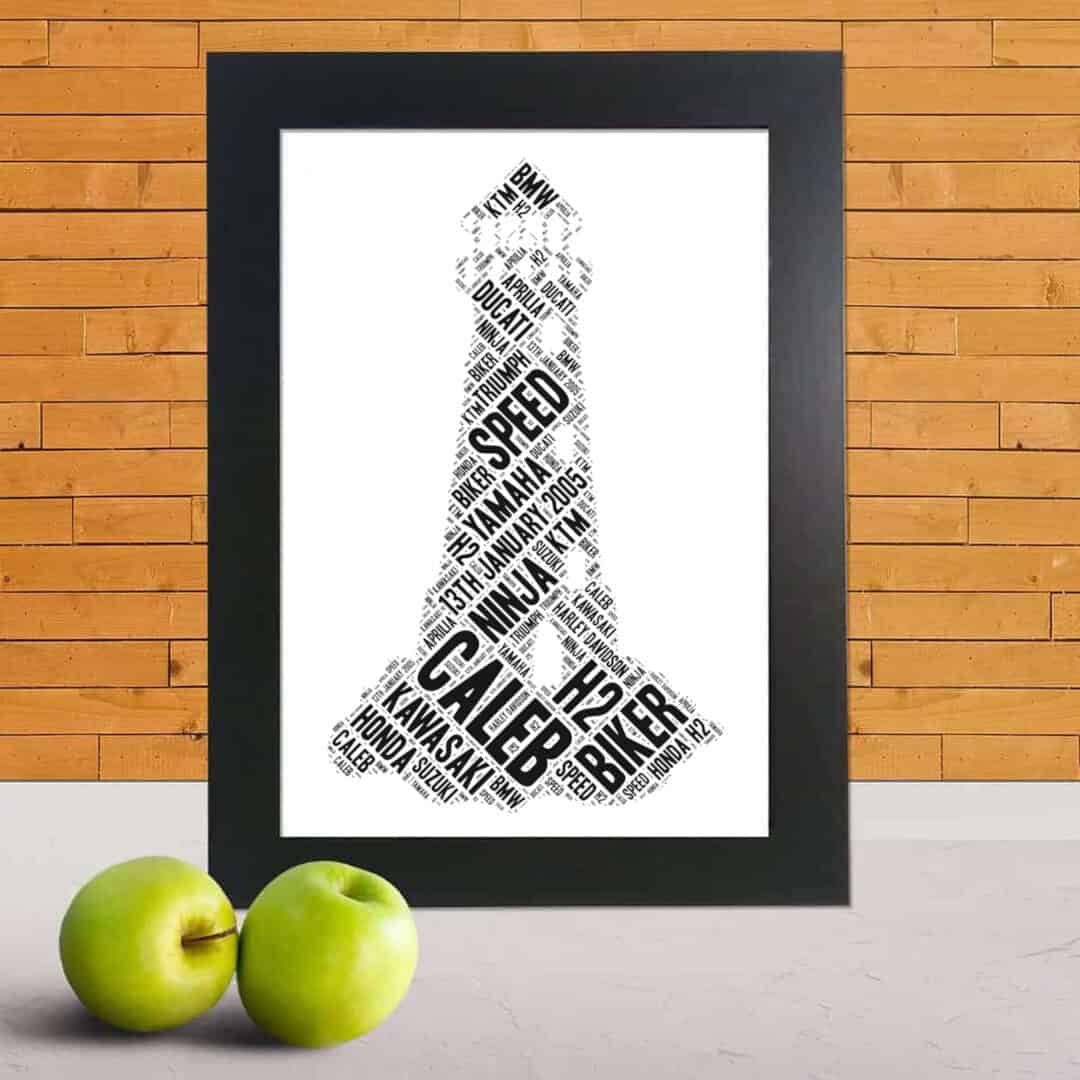 Lighthouse Custom Print – Personalised Word Art Design
